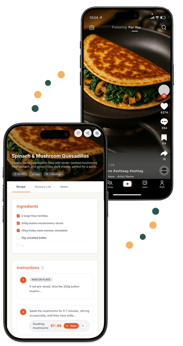 YummAI recipe transformation demo